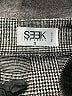 SEEK The Label Houndstooth Gray Casual Skirt Size S - photo 4