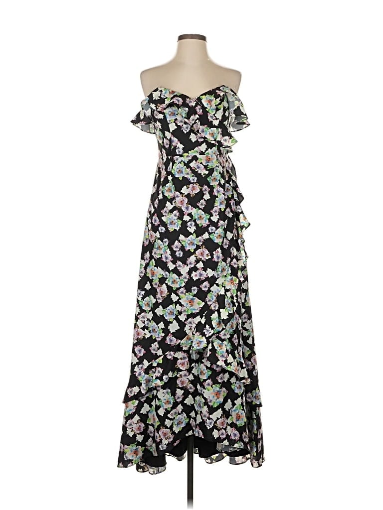 Pre-owned Aidan Mattox Casual Dress In Black