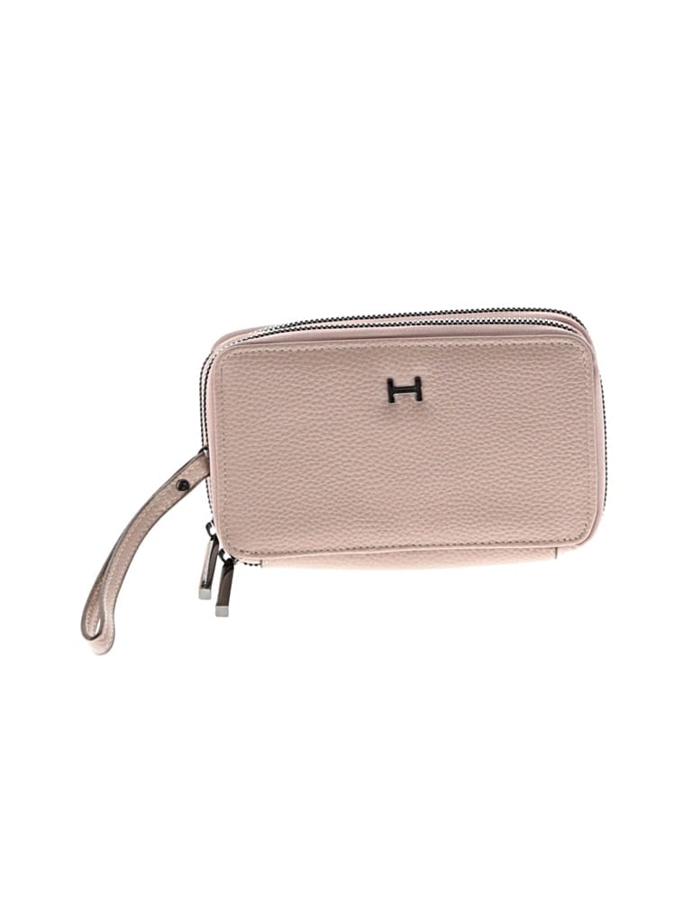 Pre-owned H By Halston Wristlet In Pink