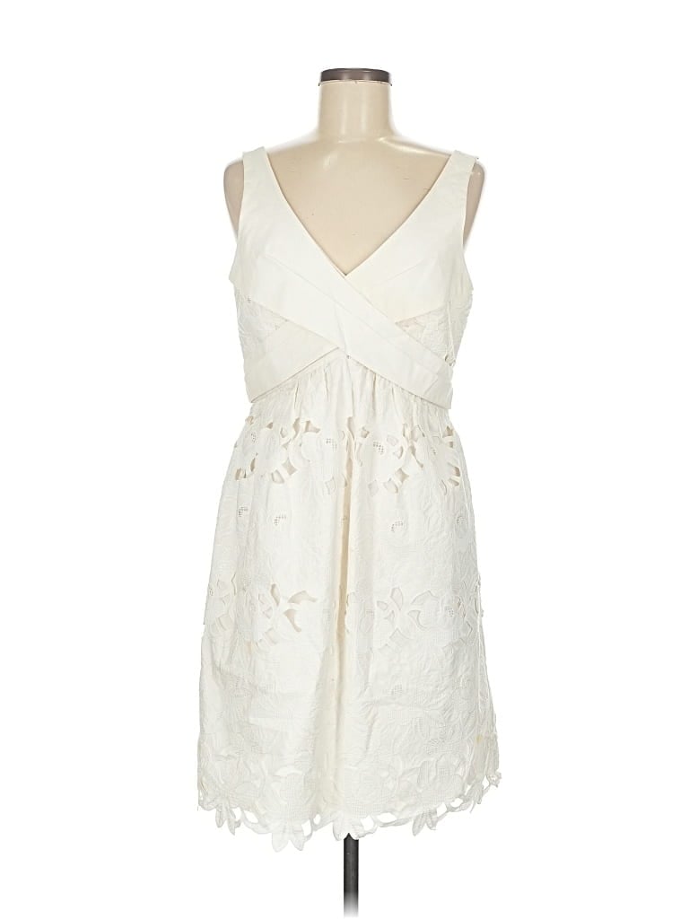 Pre-owned Tibi Cocktail Dress In White