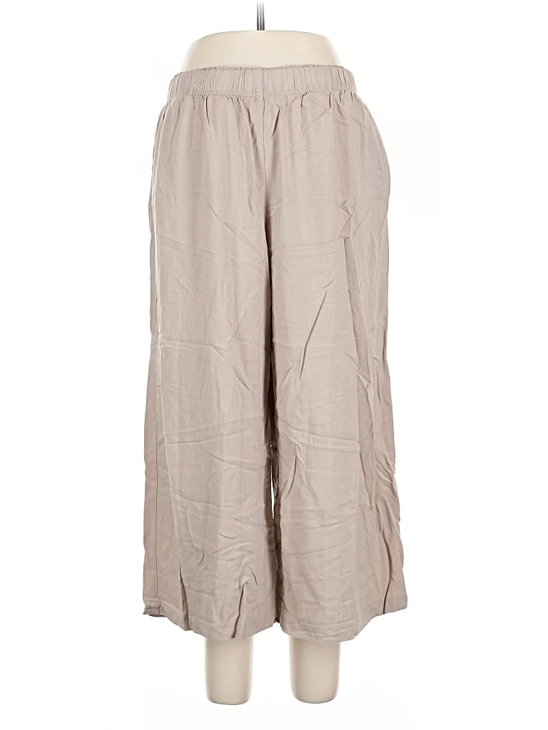 Pre-owned H&m Casual Pants In Brown