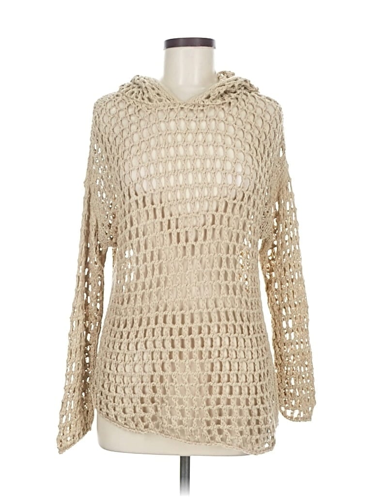 Pre-owned Planet By Lauren G Pullover Sweater In Brown