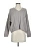 OAK + FORT Gray Pullover Sweater Size XS - photo 1