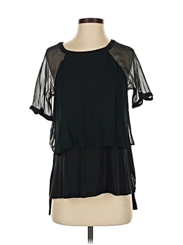 Elizabeth and James Short Sleeve Blouse (view 1)