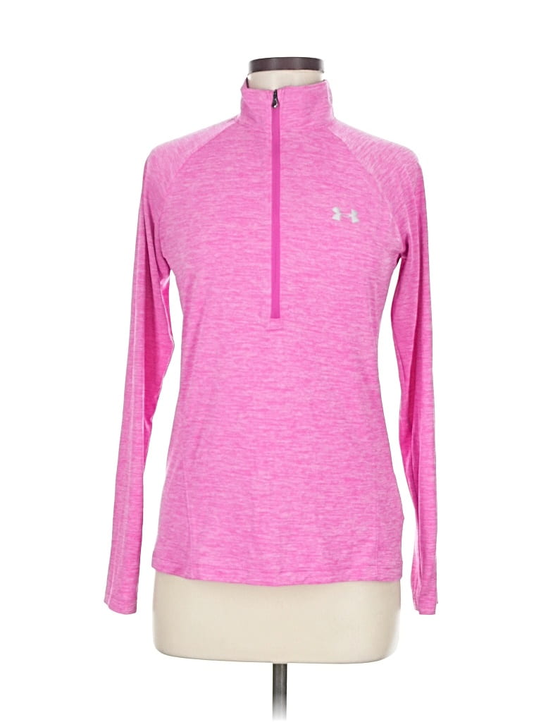 Pre-owned Under Armour Track Jacket In Pink