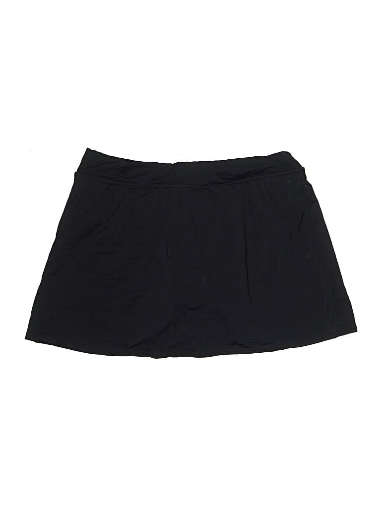 Pre-owned Lands' End Swimsuit Bottoms In Black