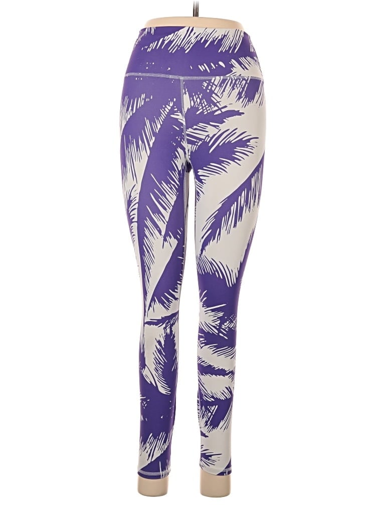 Pre-owned Fabletics Active Pants In Purple