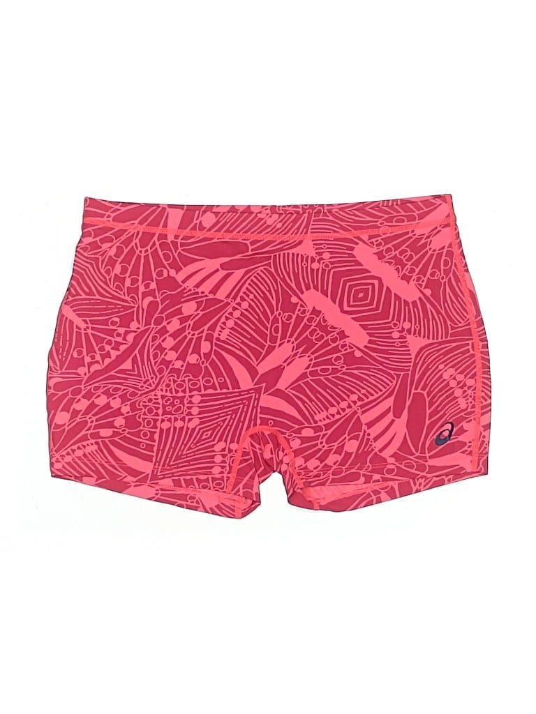Pre-owned Asics Board Shorts In Pink