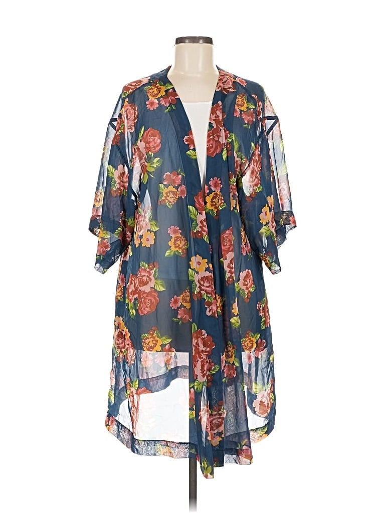 Pre-owned Matilda Jane Kimono In Blue