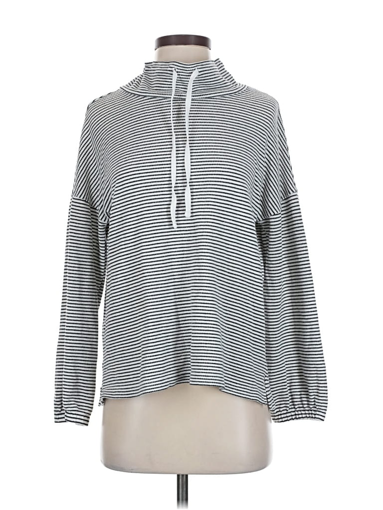 Pre-owned Ann Taylor Loft Outlet Pullover Sweater In Gray