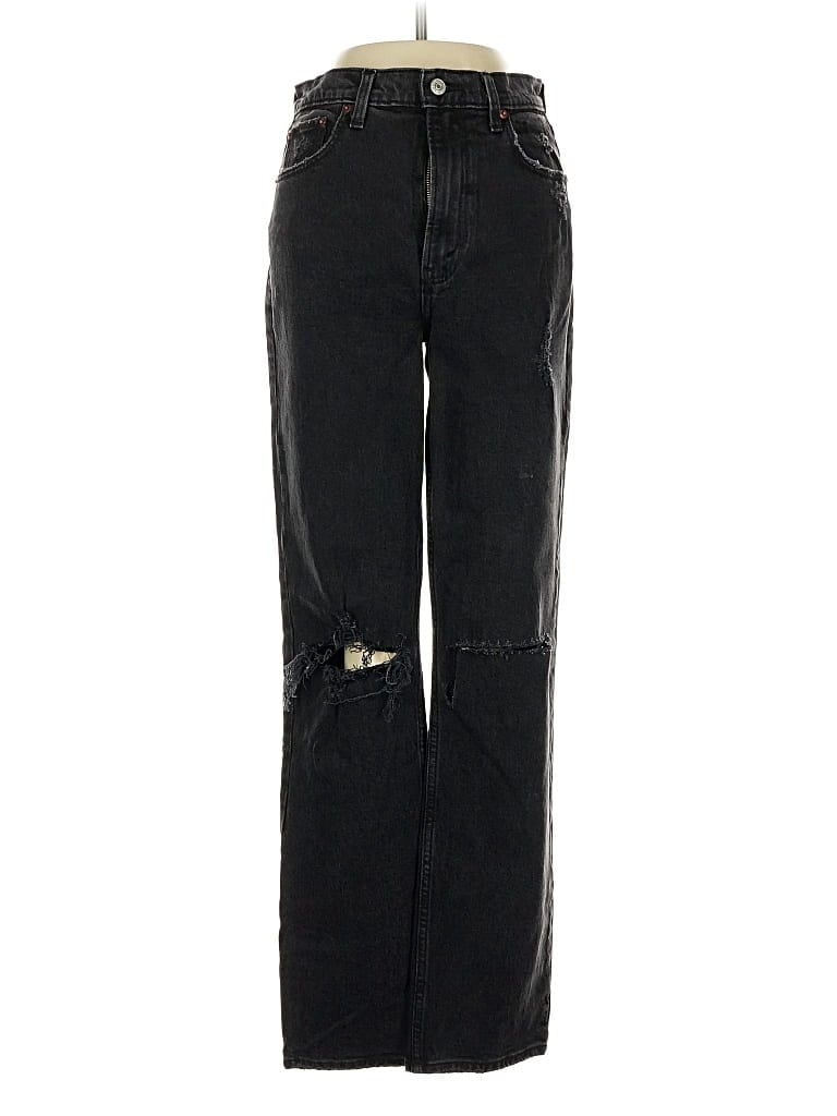 Pre-owned Abercrombie & Fitch Jeans In Black