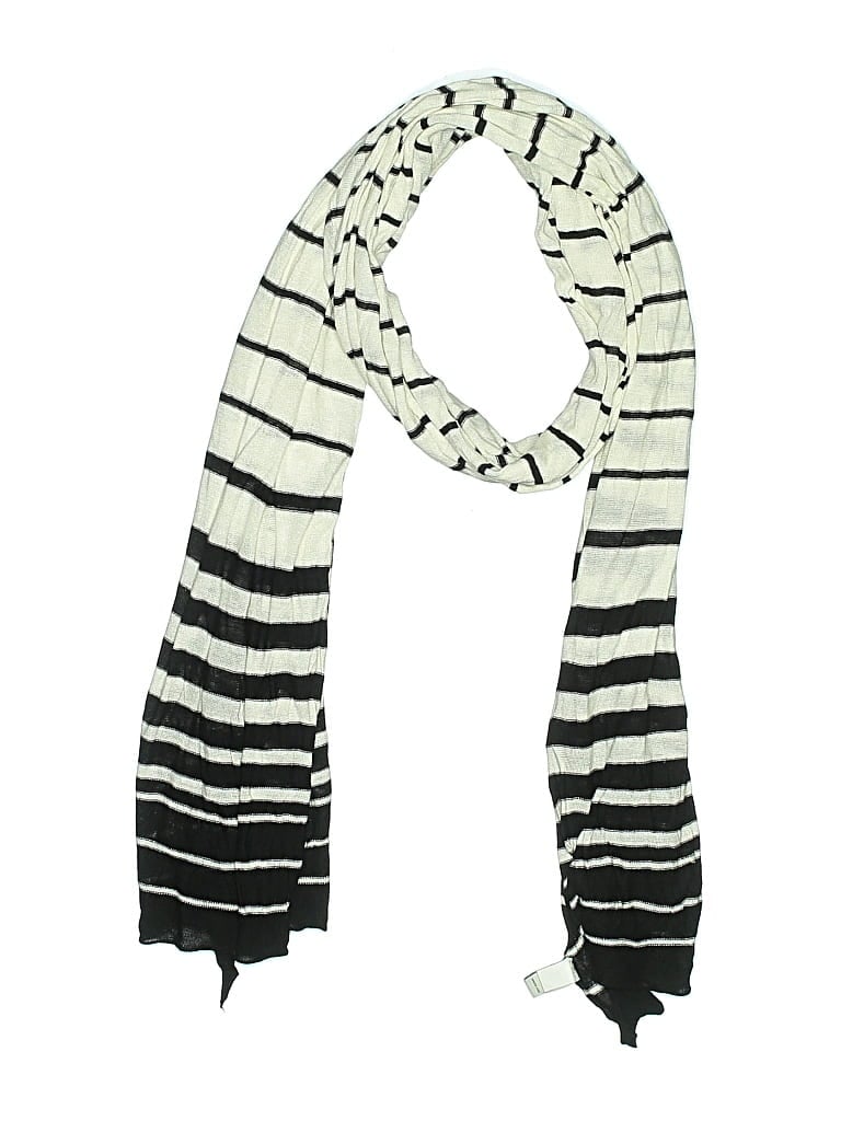 Pre-owned Banana Republic Factory Store Scarf In Black