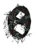 Cejon Accessories Inc. Plaid Black Gray Scarf One size - photo 1
