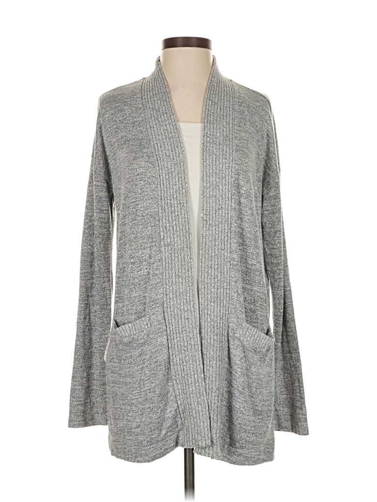 Pre-owned Banana Republic Cardigan Sweater In Gray