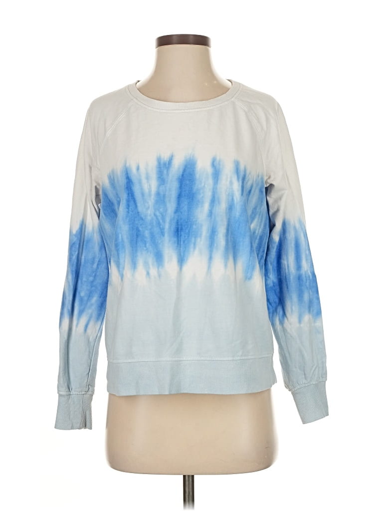 Pre-owned Jane And Delancey Long Sleeve T-shirt In Blue