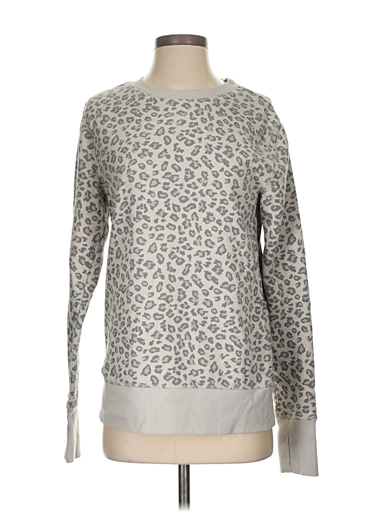 Pre-owned Tek Gear Pullover Sweater In Silver