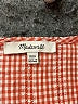 Madewell 100% Cotton Red Short Sleeve Blouse Size XXS - photo 4