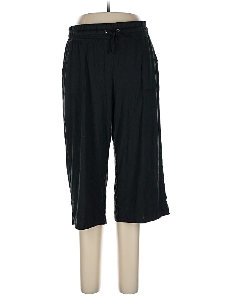Pre-owned Gaiam Casual Pants In Black
