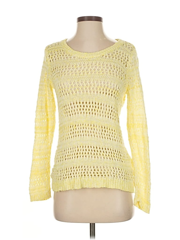 Pre-owned Soft Joie Pullover Sweater In Yellow