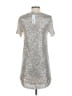 BB Dakota by Steve Madden 100% Polyester Metallic Silver Cocktail Dress Size XS - photo 2