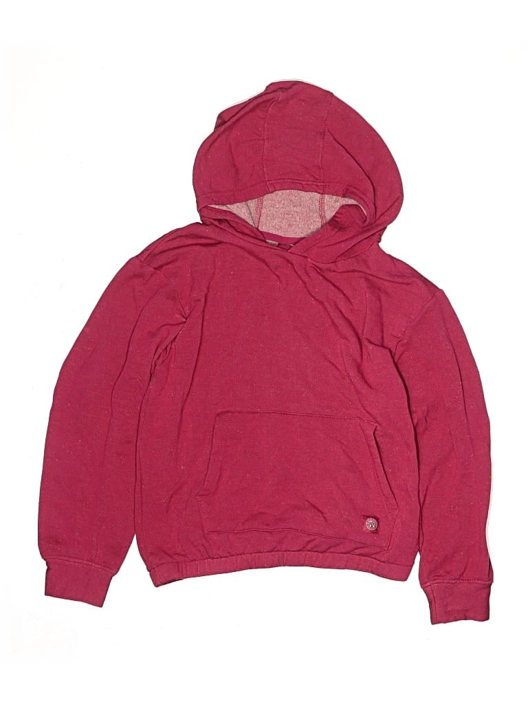 Pre-owned Mondetta Kids' Pullover Hoodie In Burgundy
