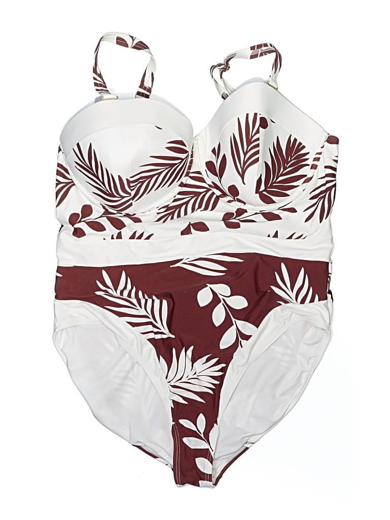 Pre-owned Swimsuits For All One Piece Swimsuit In White