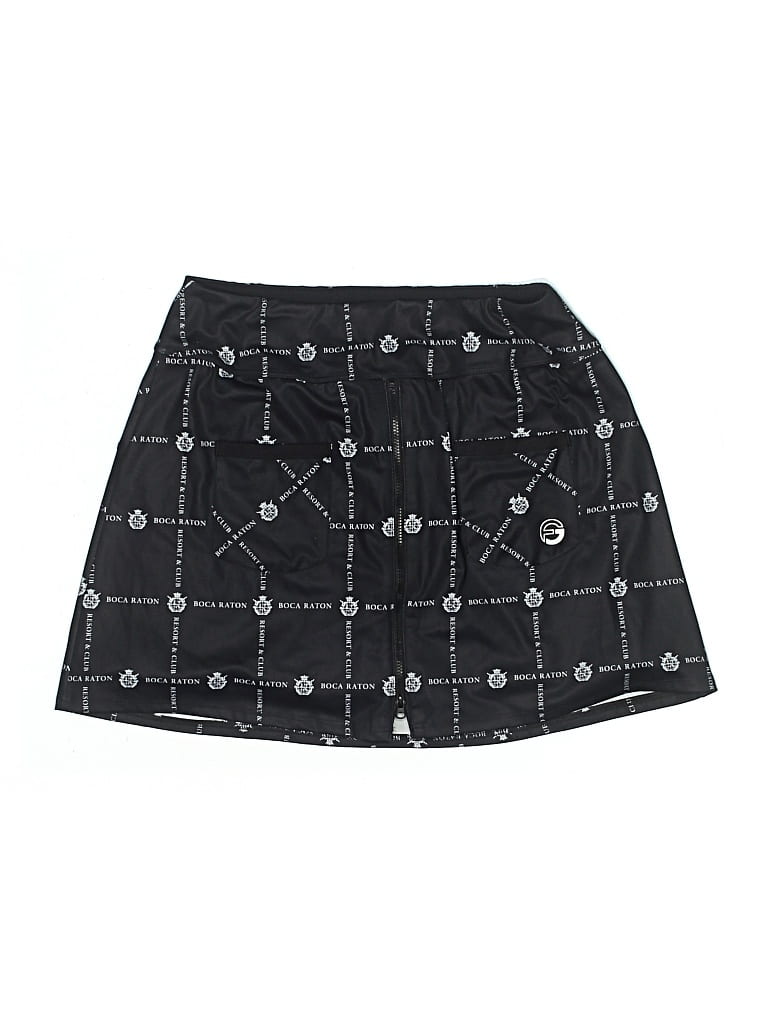 Pre-owned Foray Golf Active Skort In Black
