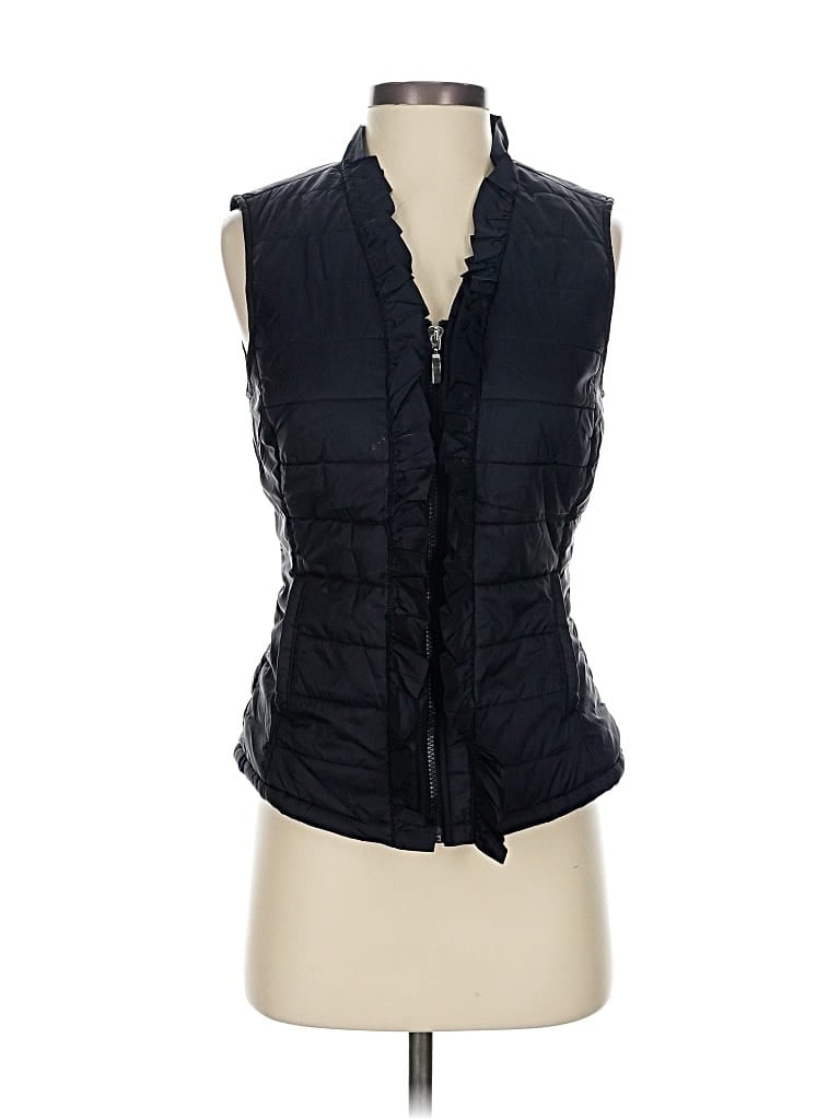 Pre-owned White House Black Market Vest In Black
