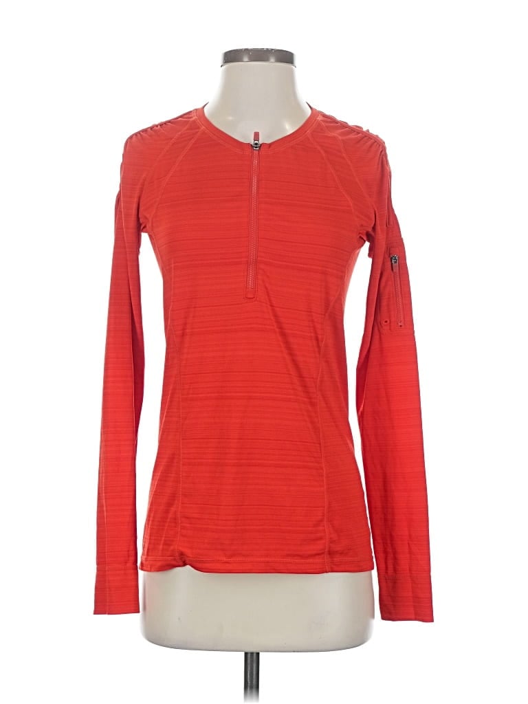 Pre-owned Athleta Jacket In Red