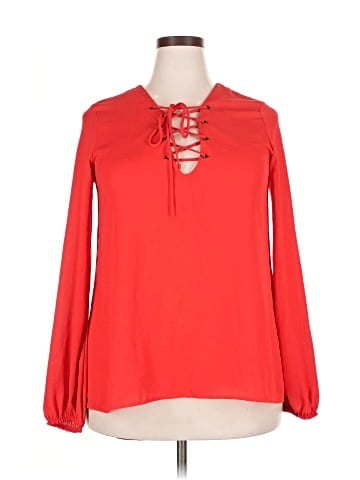Gameday couture Long Sleeve Blouse (view 1)