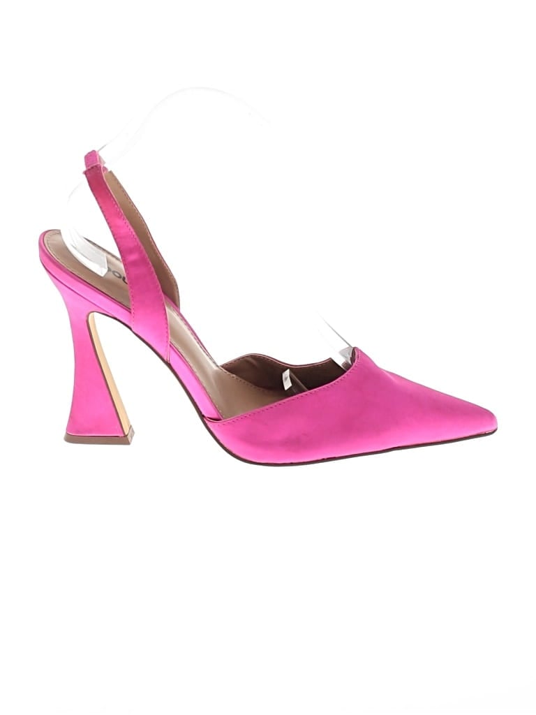 Pre-owned Abound Heels In Pink