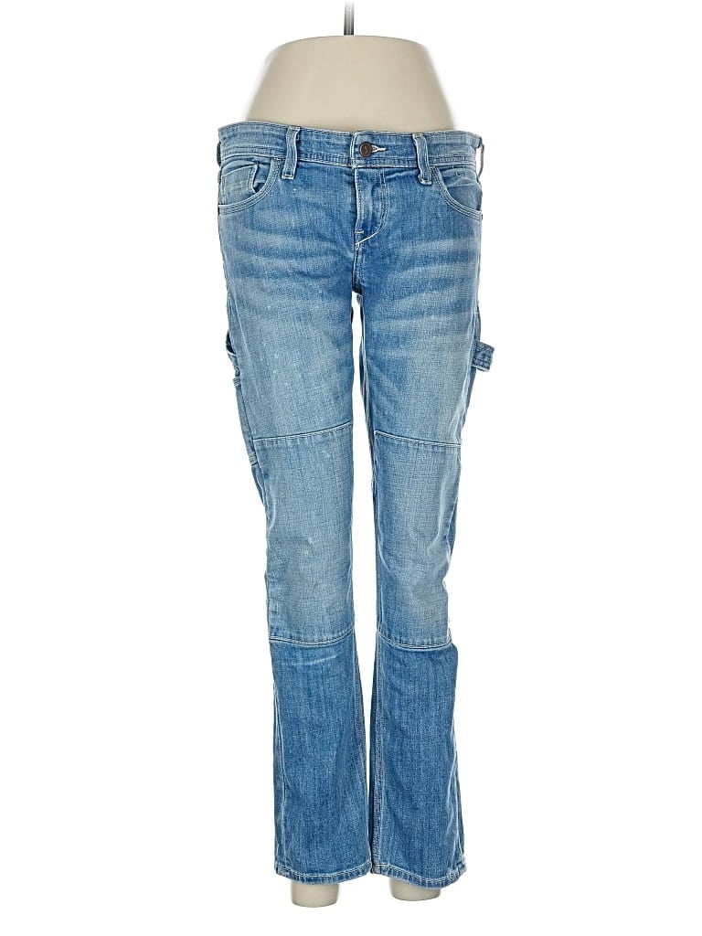 Pre-owned Pilcro And The Letterpress Jeans In Blue