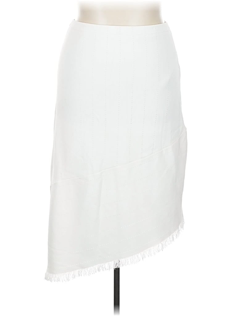 Pre-owned Rachel Roy Casual Skirt In White