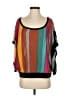 Ella Moss Color Block Black Pullover Sweater Size S - photo 1