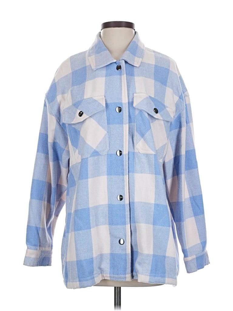 Pre-owned Hfx Jacket In Blue