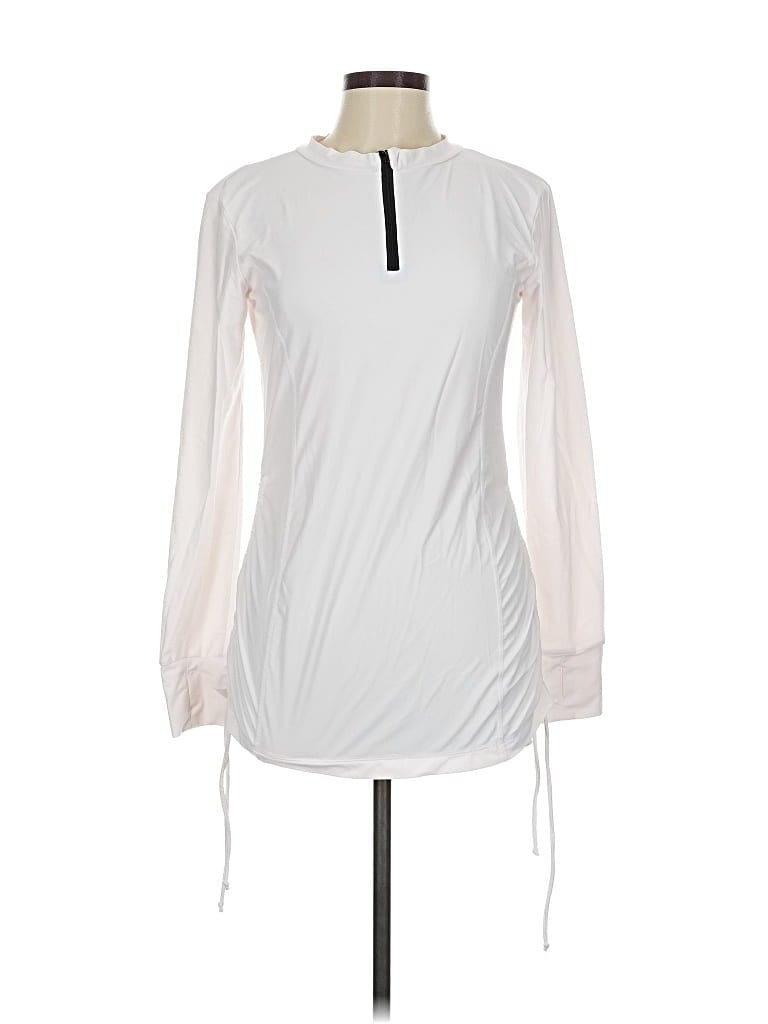 Pre-owned Assorted Brands Cardigan Sweater In White