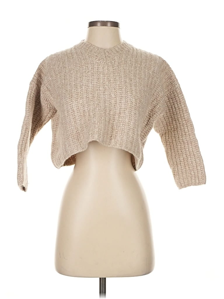 Pre-owned Peserico Pullover Sweater In Brown