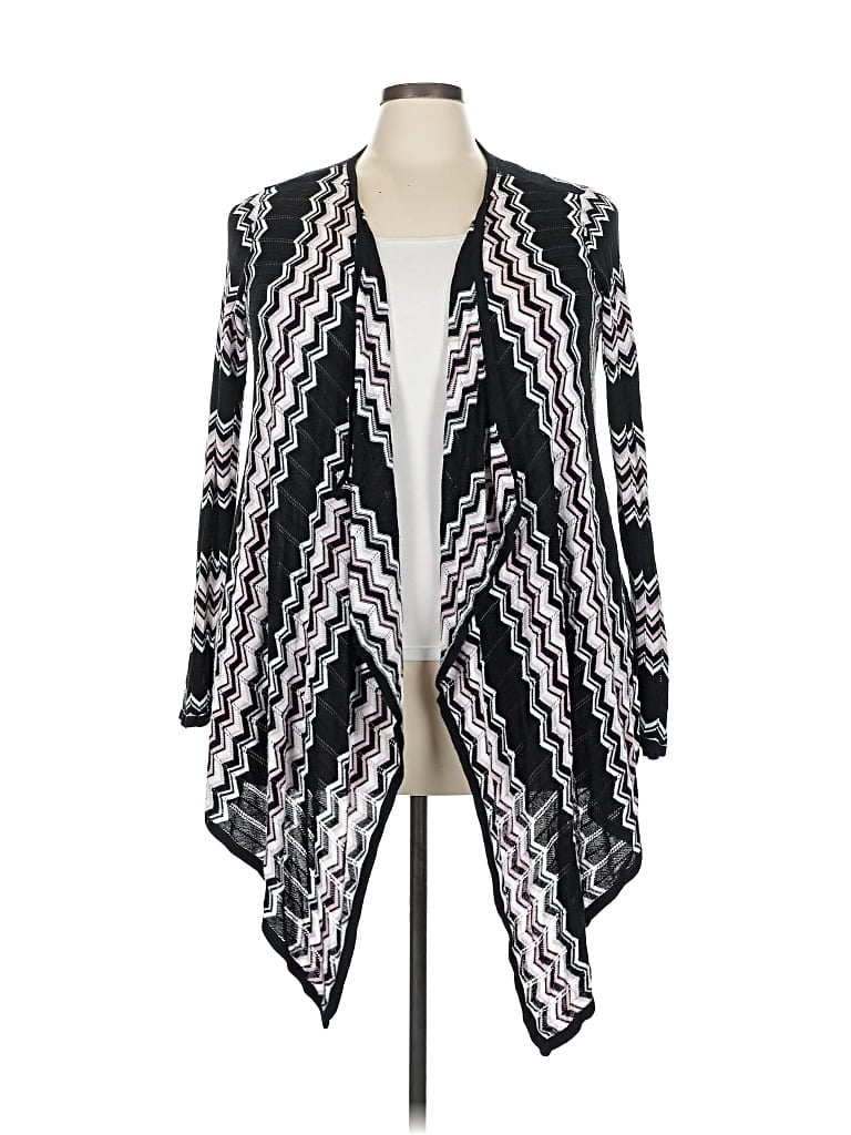 Pre-owned Avenue Cardigan Sweater In Black