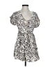 Kivari Animal Print Ivory Casual Dress Size XS - photo 1