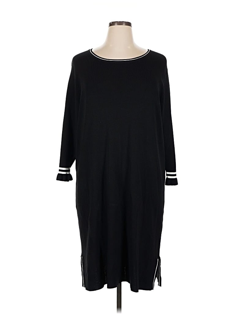 Pre-owned Ellos Casual Dress In Black