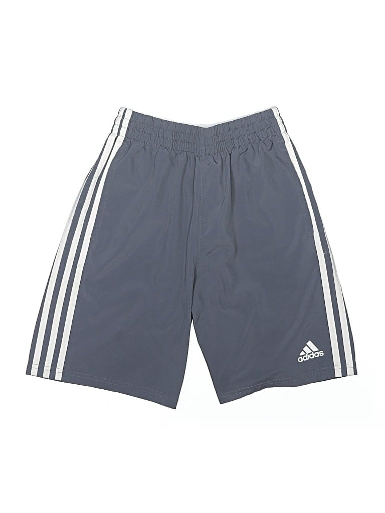 Pre-owned Adidas Originals Kids' Athletic Shorts In Gray