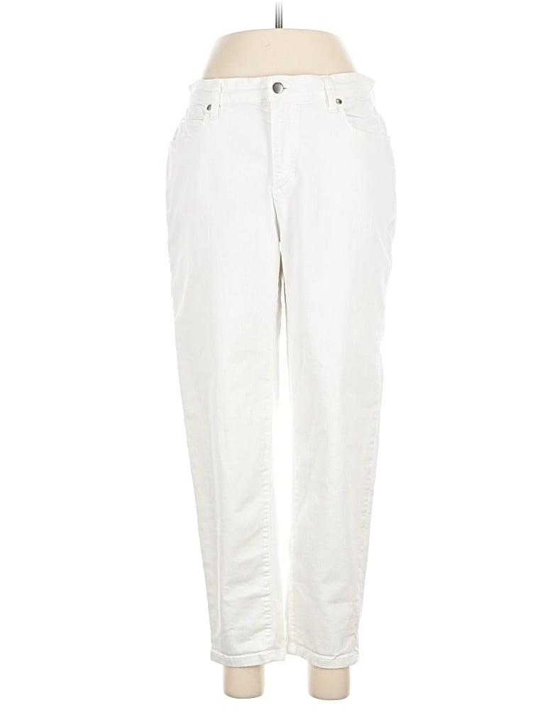 Pre-owned Eileen Fisher Jeans In White