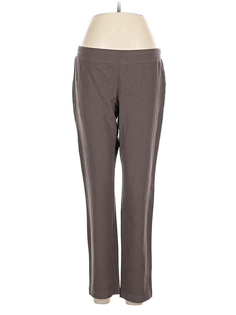 Pre-owned Eileen Fisher Active Pants In Gray