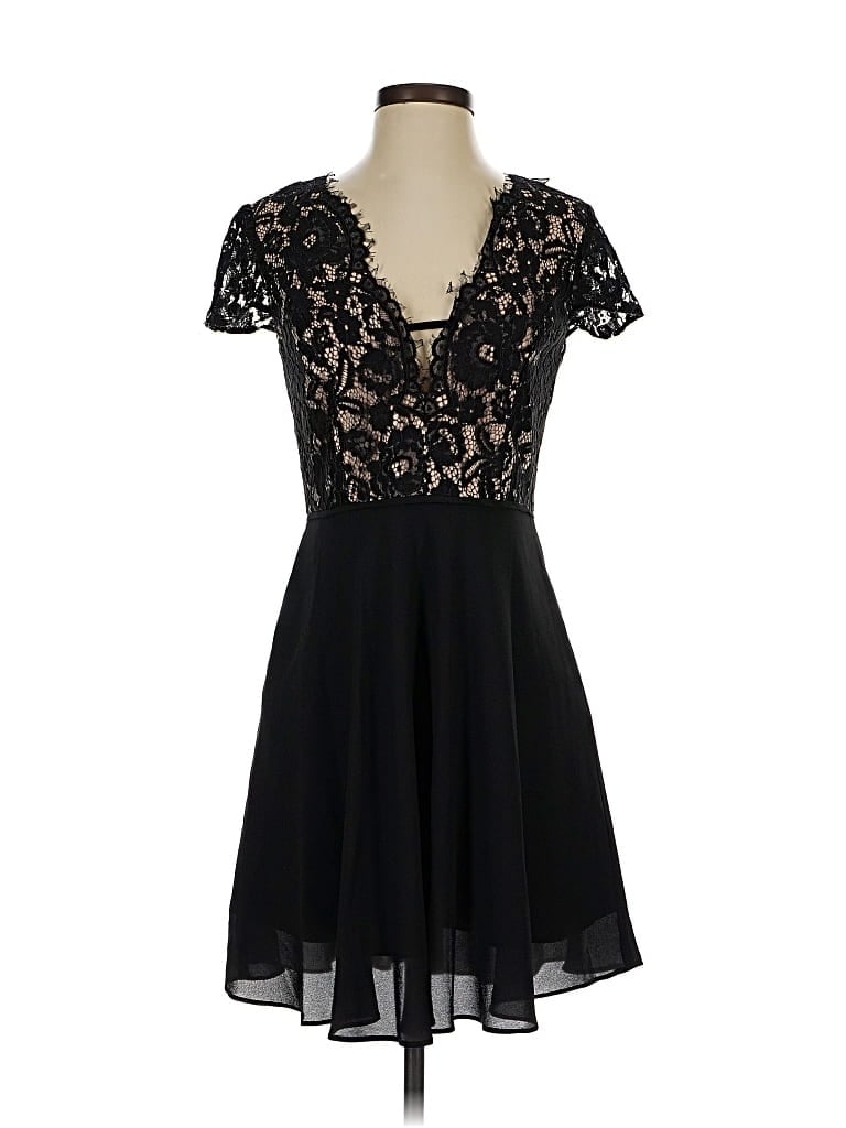 Pre-owned Gianni Bini Cocktail Dress In Black