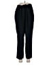 Ann Taylor LOFT 100% Polyester Solid Black Casual Pants Size L - photo 1