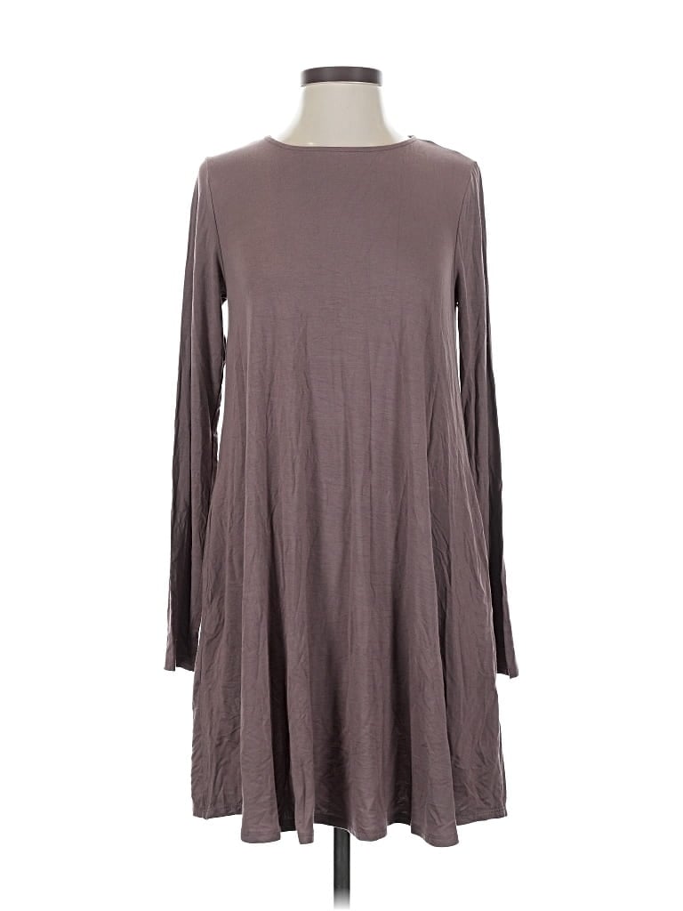 Pre-owned Mts Casual Dress In Gray