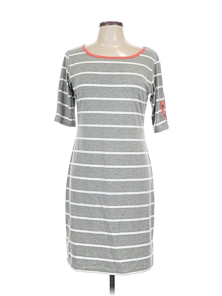 Pre-owned Loveappella Casual Dress In Gray