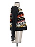 Free People Graphic Black Wool Pullover Sweater Size XS - photo 4