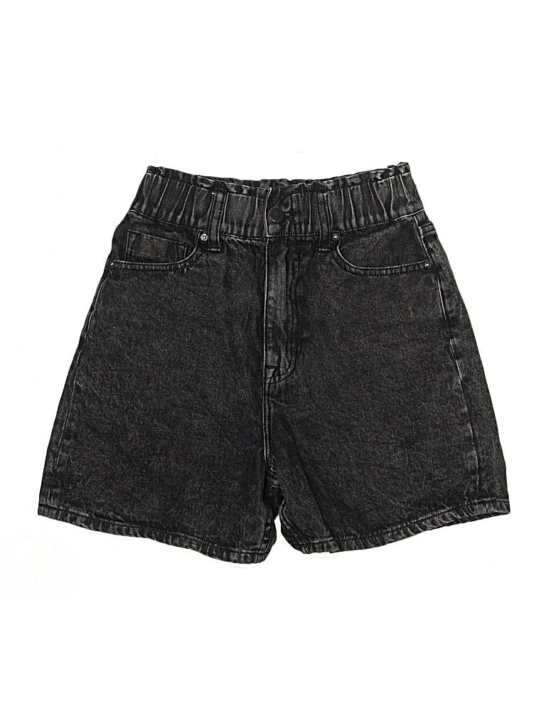 Pre-owned Vigoss Denim Shorts In Black