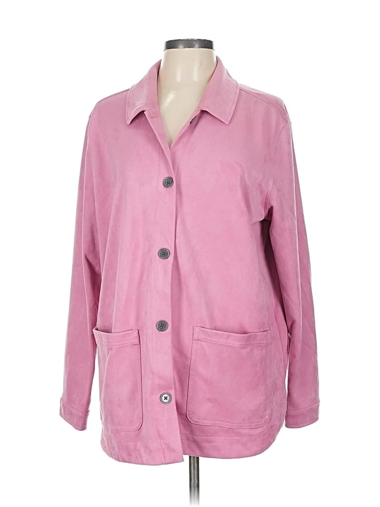 Pre-owned Peach Jacket In Pink